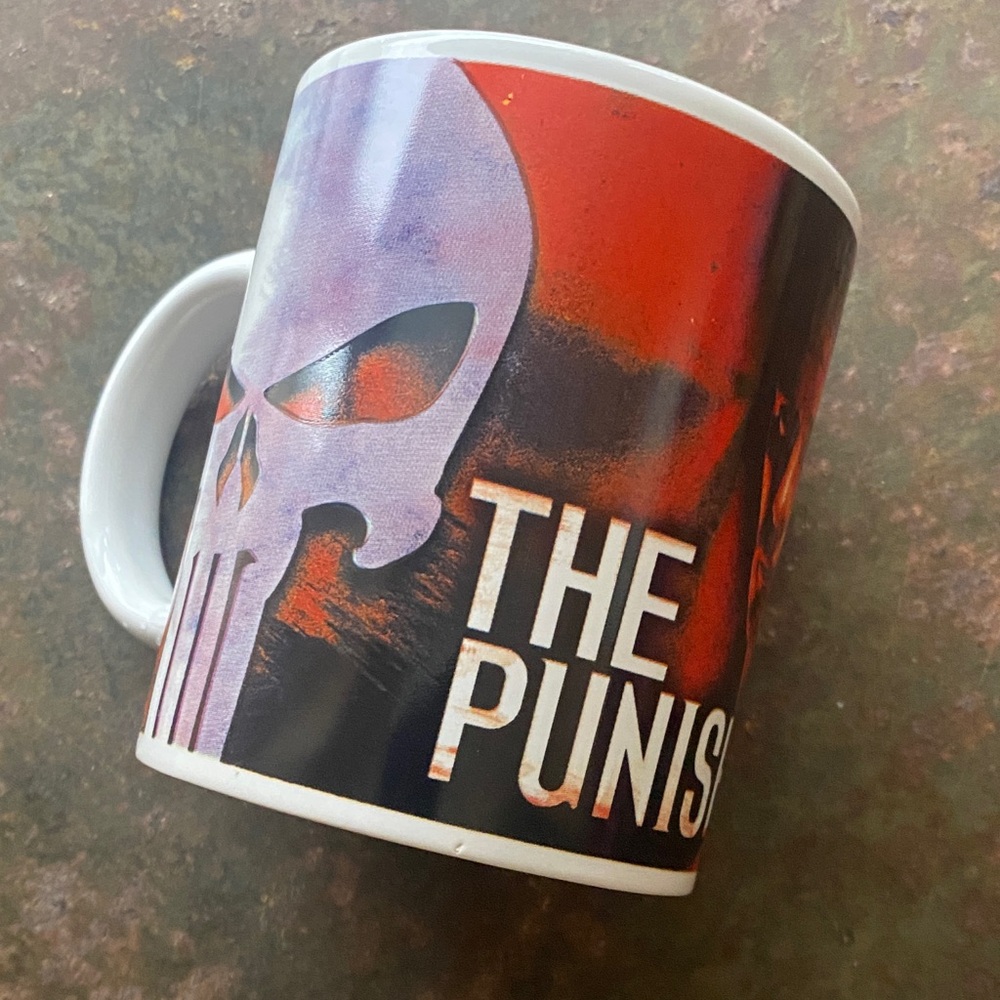 Marvel NECA “THE PUNISHER” Coffee Mug. Dishwasher & Microwave Safe